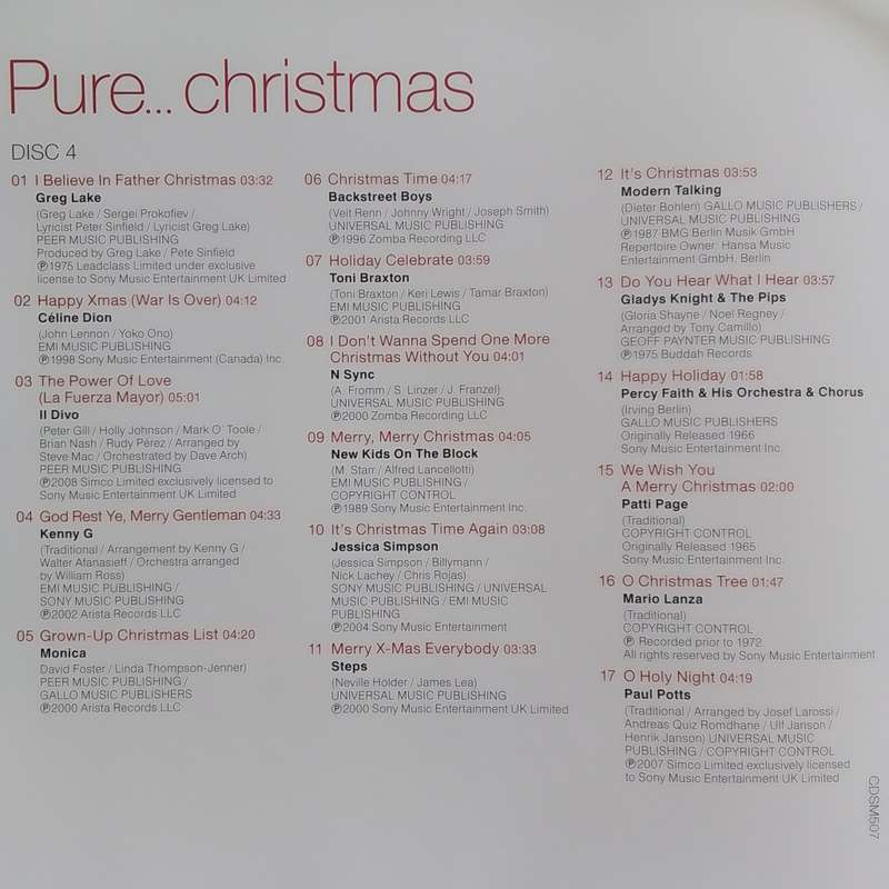 Various Artists - Pure ... Christmas (CD)