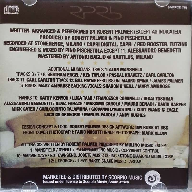 Robert Palmer (CD) Rhythm & Blues