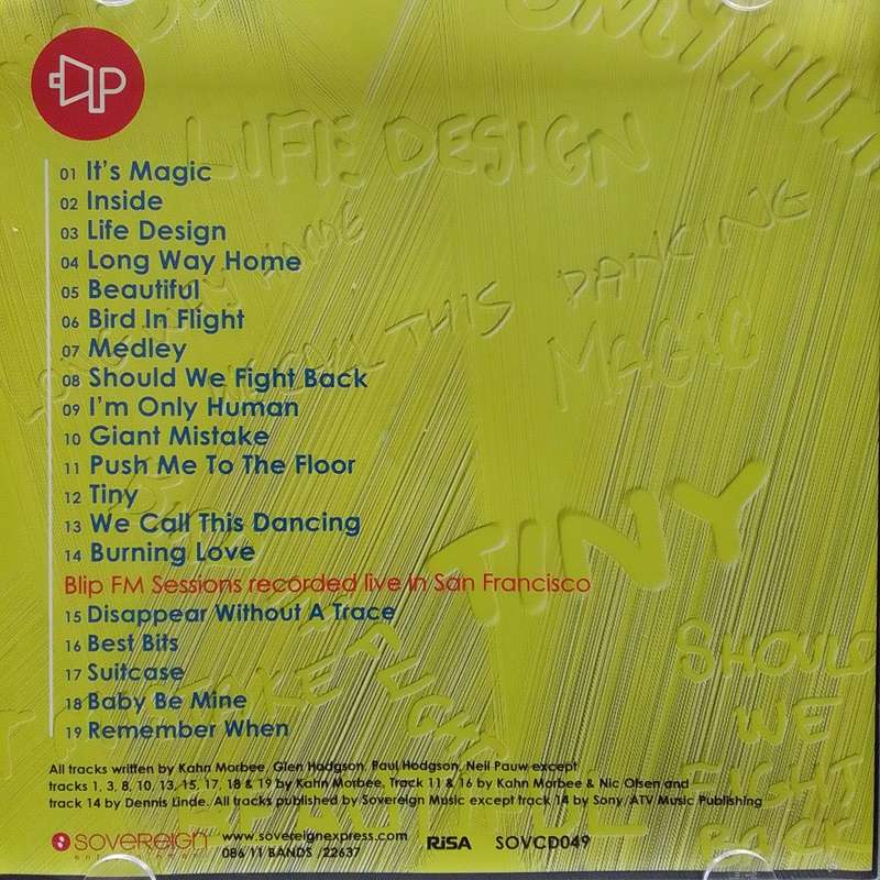 The Parlotones (CD/DVD) Eavesdropping On The Songs Of Whales - Deluxe Edition