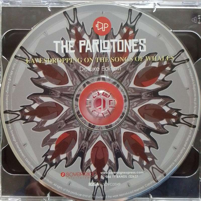 The Parlotones (CD/DVD) Eavesdropping On The Songs Of Whales - Deluxe Edition