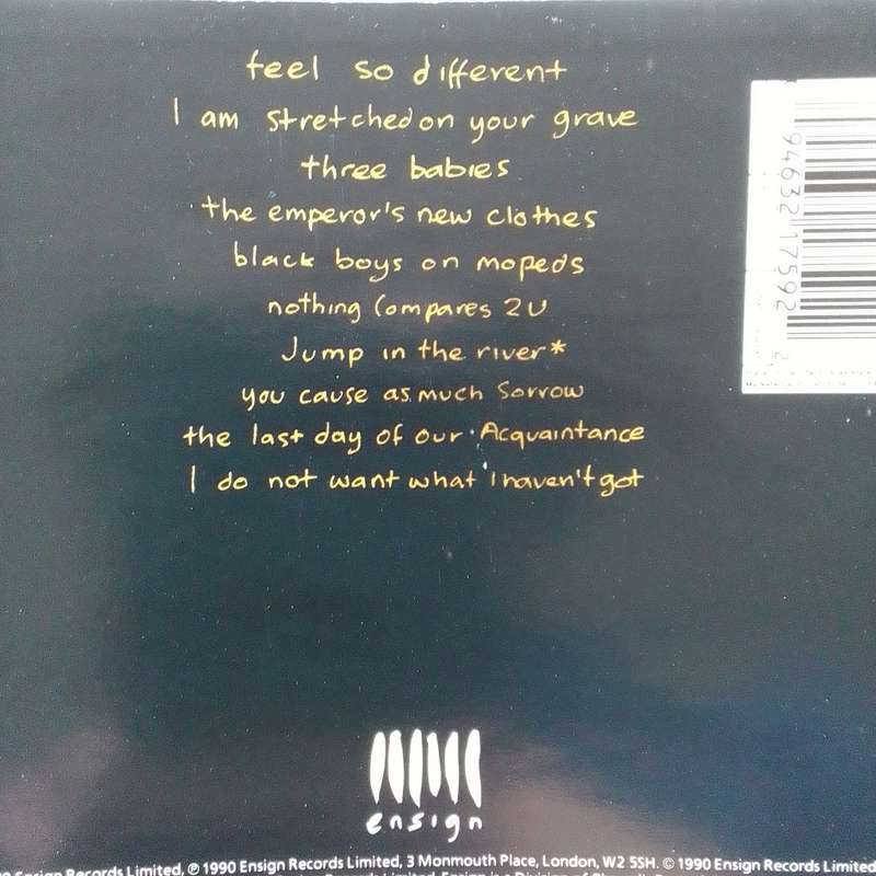 Sinead OConnor (CD) I Do Not Want What I Haven`t Got