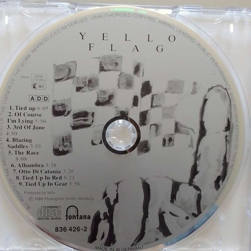 Yello (CD) Flag