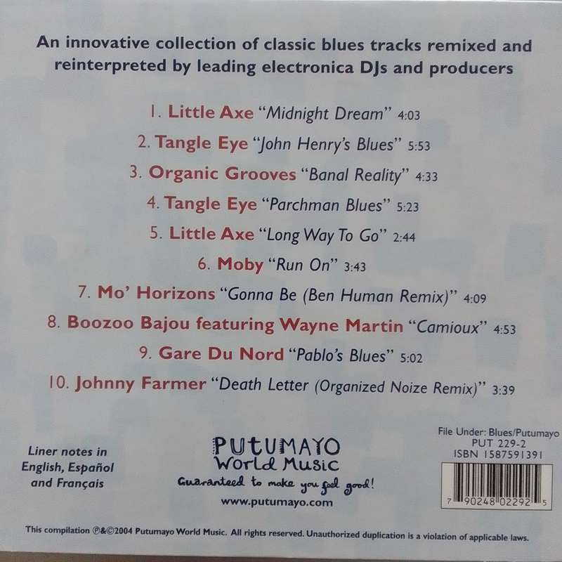 Blues Lounge (CD) Putumayo Compilation