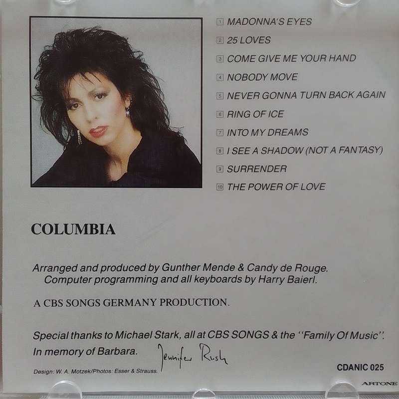 Jennifer Rush (CD) Jennifer Rush