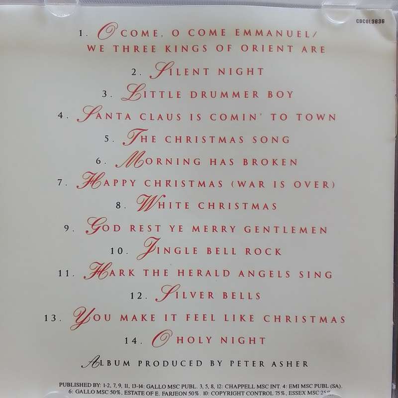 Neil Diamond (CD) The Christmas Album - Christmas