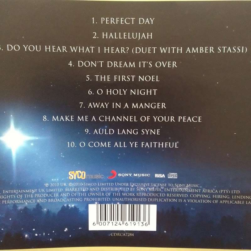 Susan Boyle (CD) The Gift - Christmas