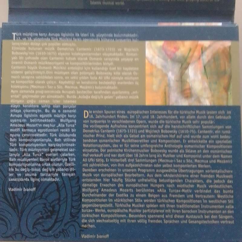 Orient Imaginaire (CD) Alla Turca
