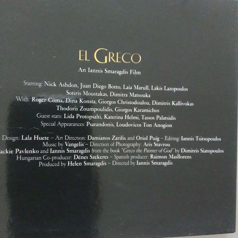 Vangelis (CD) El Greco - Original Motion Picture Soundtrack