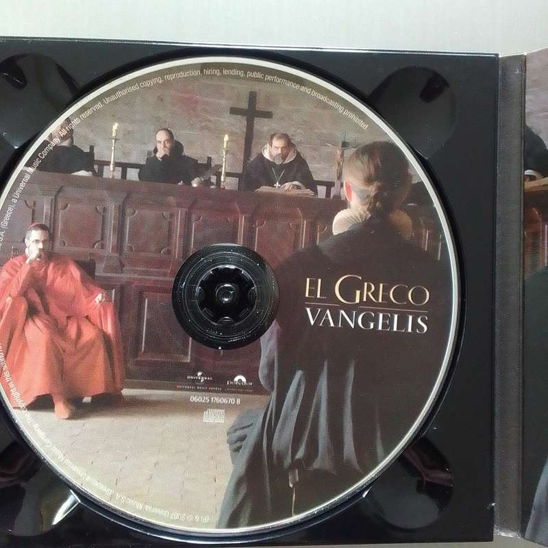 Vangelis (CD) El Greco - Original Motion Picture Soundtrack
