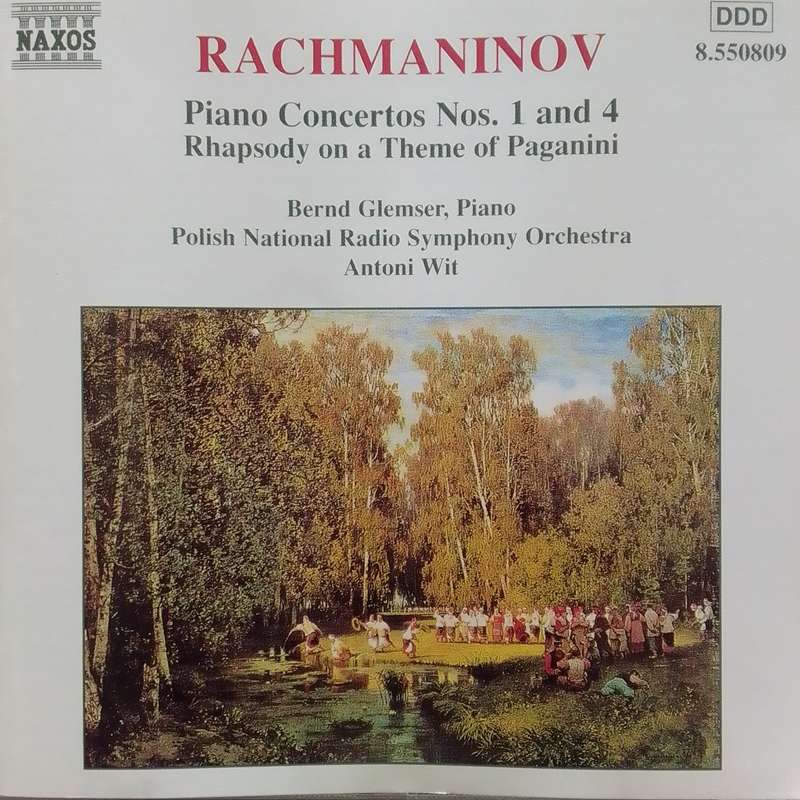Rachmaninov (CD) Piano Concertos Nos. 1 and 4