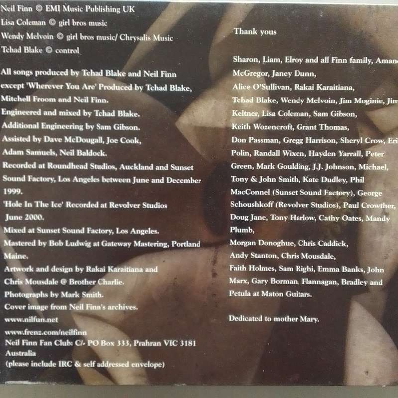 Neil Finn (CD) One Nil