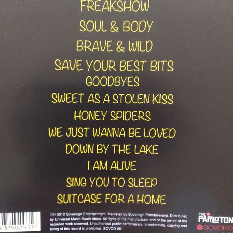 The Parlotones (CD) Journey Through The Shadows