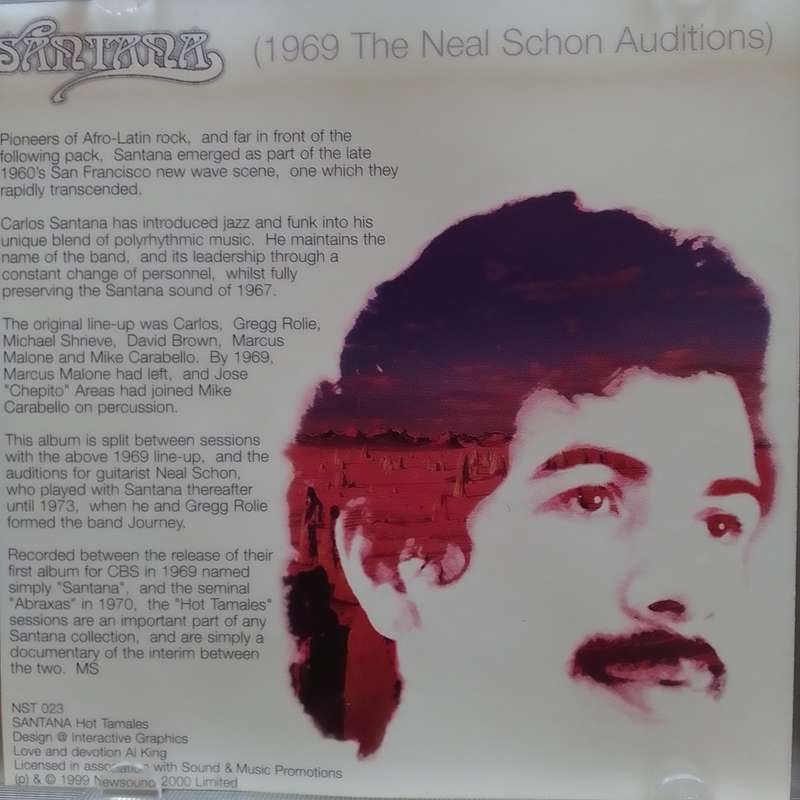 Santana (CD) Hot Tamales