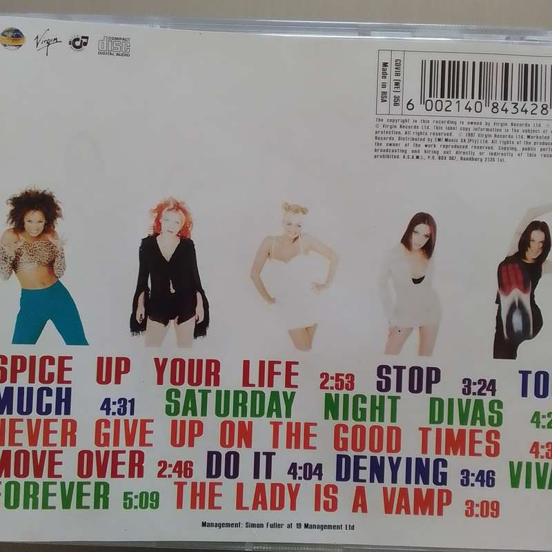 Spice Girls (CD) Spiceworld