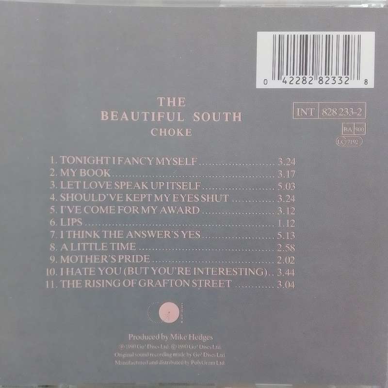 The Beautiful South (CD) Choke