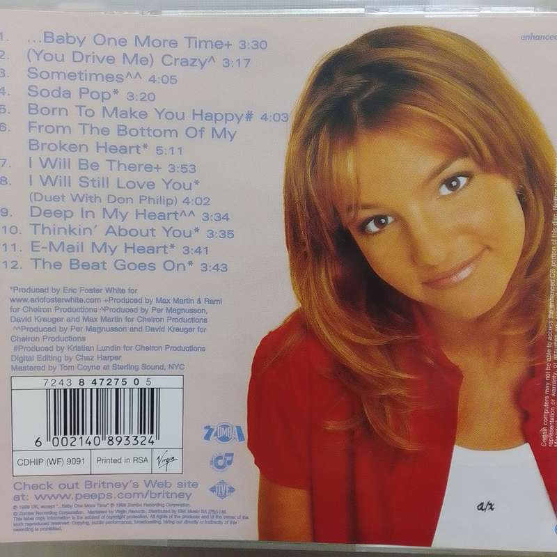 Britney Spears (CD)  Baby ... One More Time