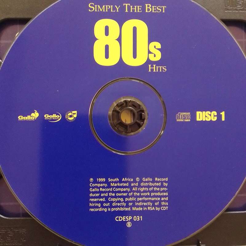 80s Hits (CD) Simply The Best
