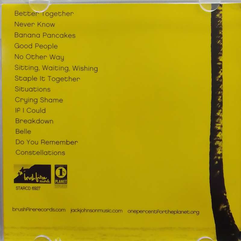 Jack Johnson (CD) In Between Dreams