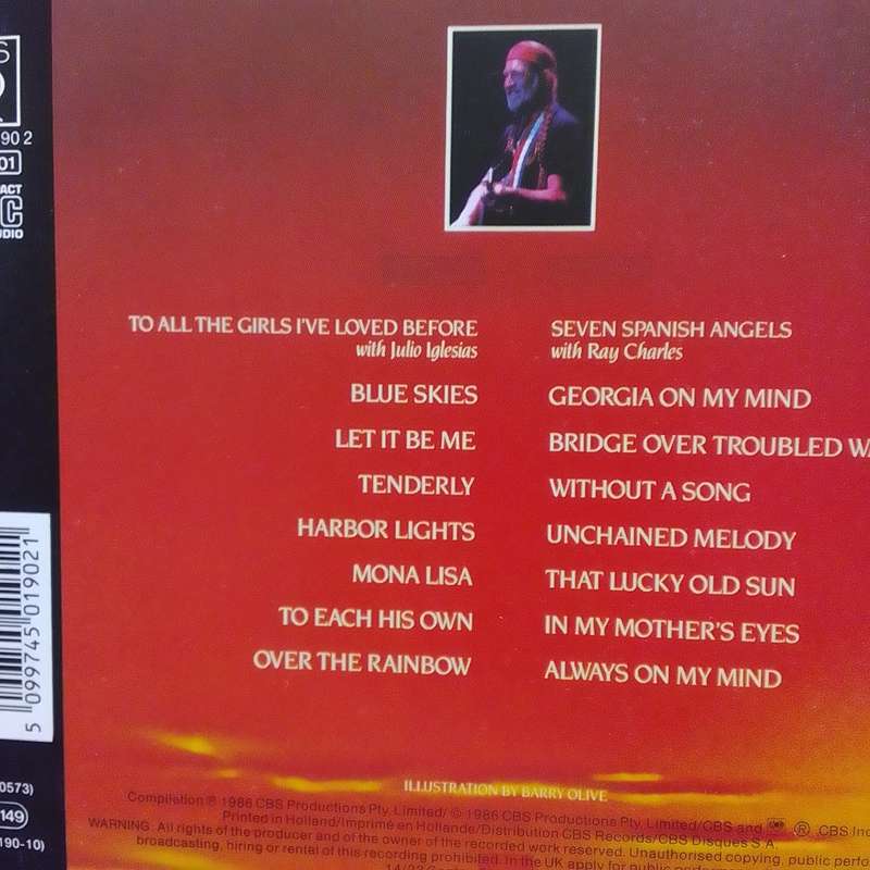 Willie Nelson (CD) Love Songs