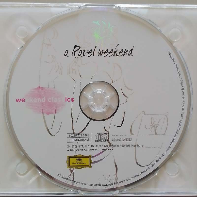 Weekend Classics (CD) A Ravel Weekend