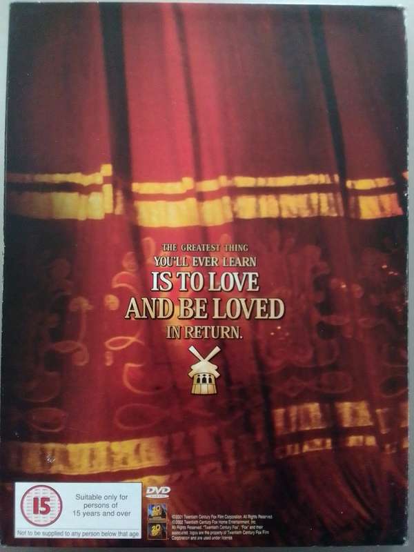 Moulin Rouge (DVD) Baz Luhrmann