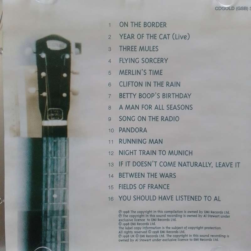 Al Stewart (CD) On The Border