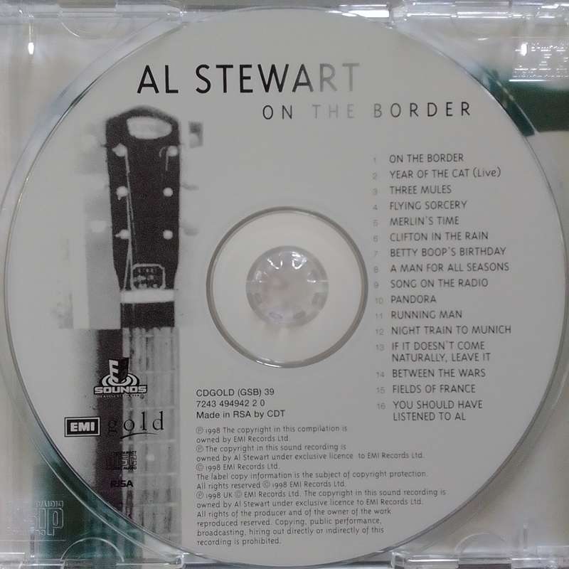Al Stewart (CD) On The Border