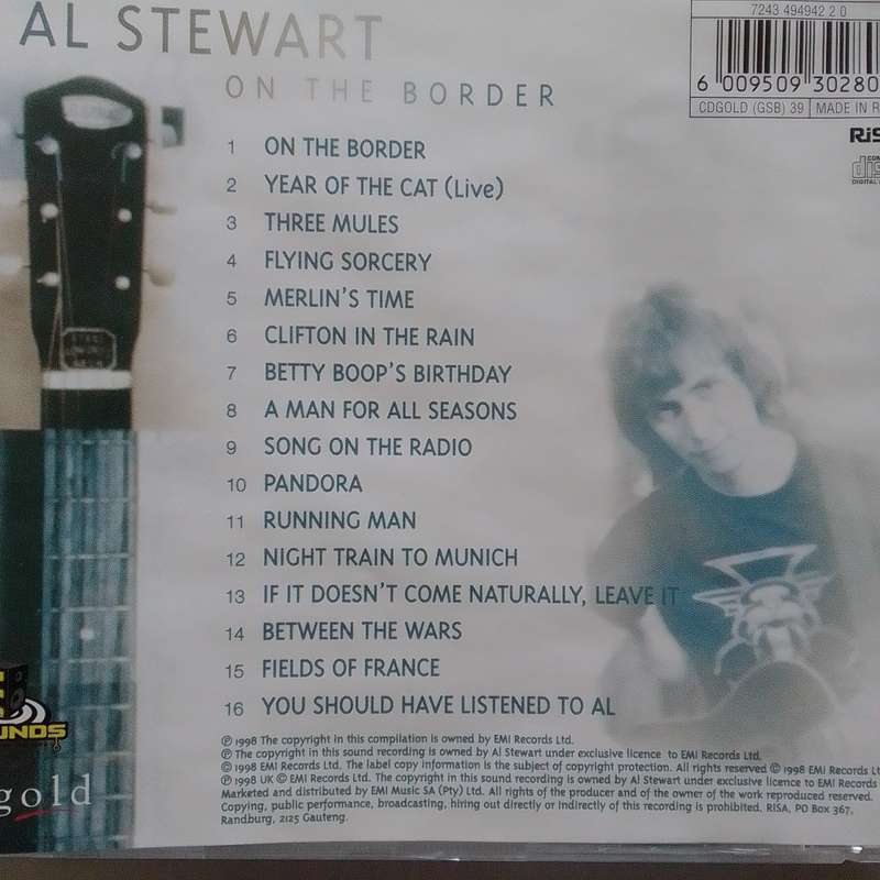 Al Stewart (CD) On The Border