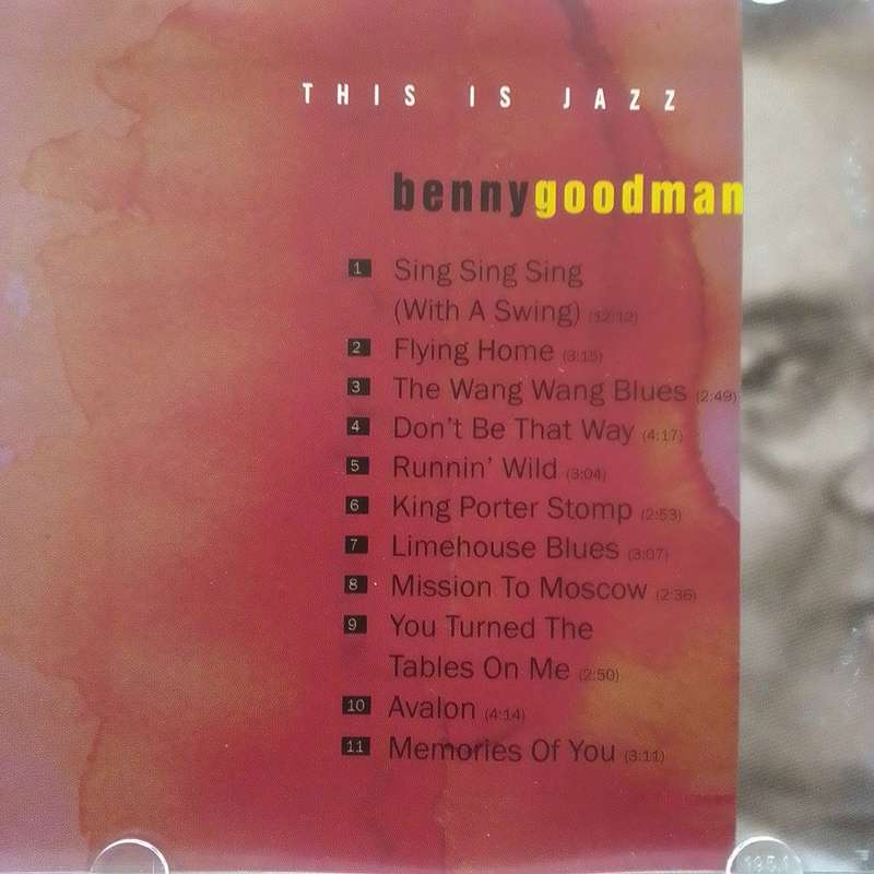 Benny Goodman (CD) This Is Jazz