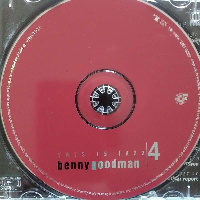 Benny Goodman (CD) This Is Jazz