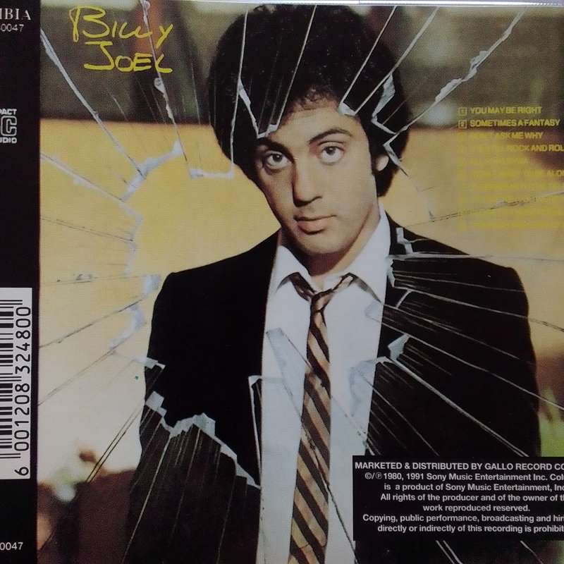 Billy Joel (CD) Glass Houses