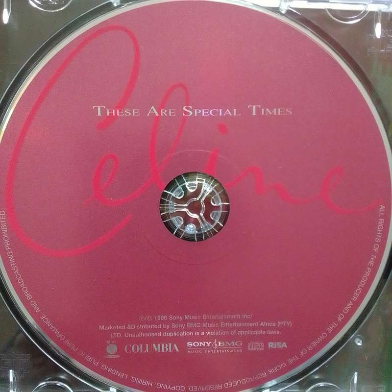Celine Dion (CD) These Are Special Times - Christmas