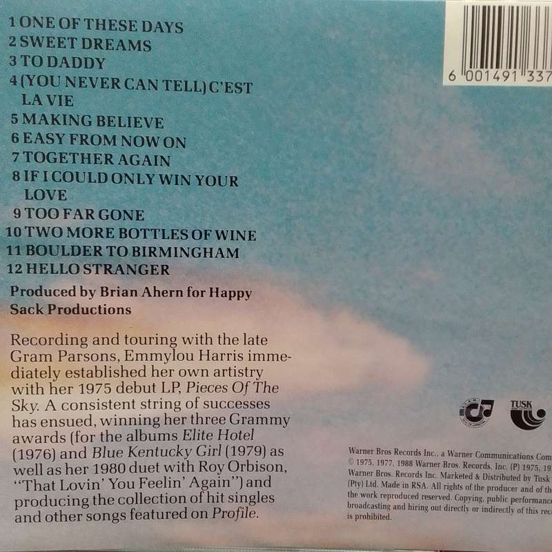 Emmylou Harris (CD) Profile/Best Of