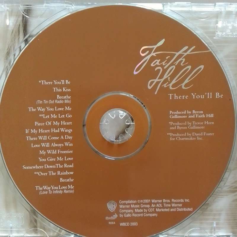 Faith Hill (CD) There You'll Be