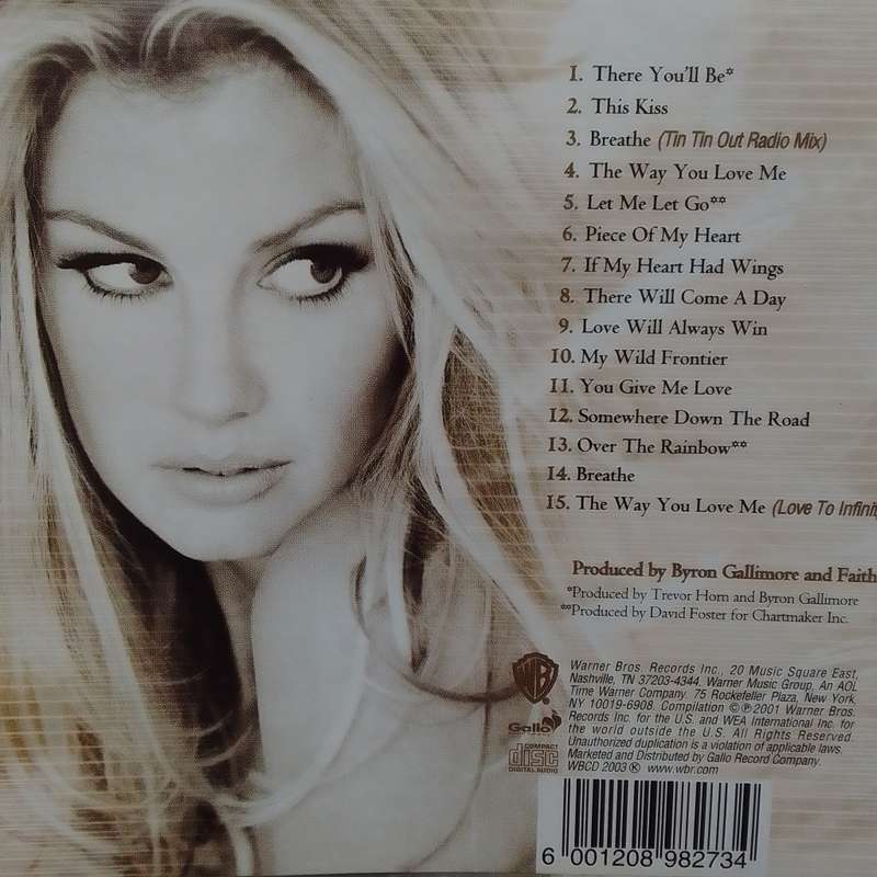 Faith Hill (CD) There You'll Be