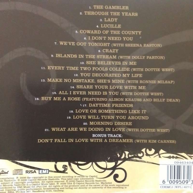 Kenny Rogers (CD) 21 Number Ones