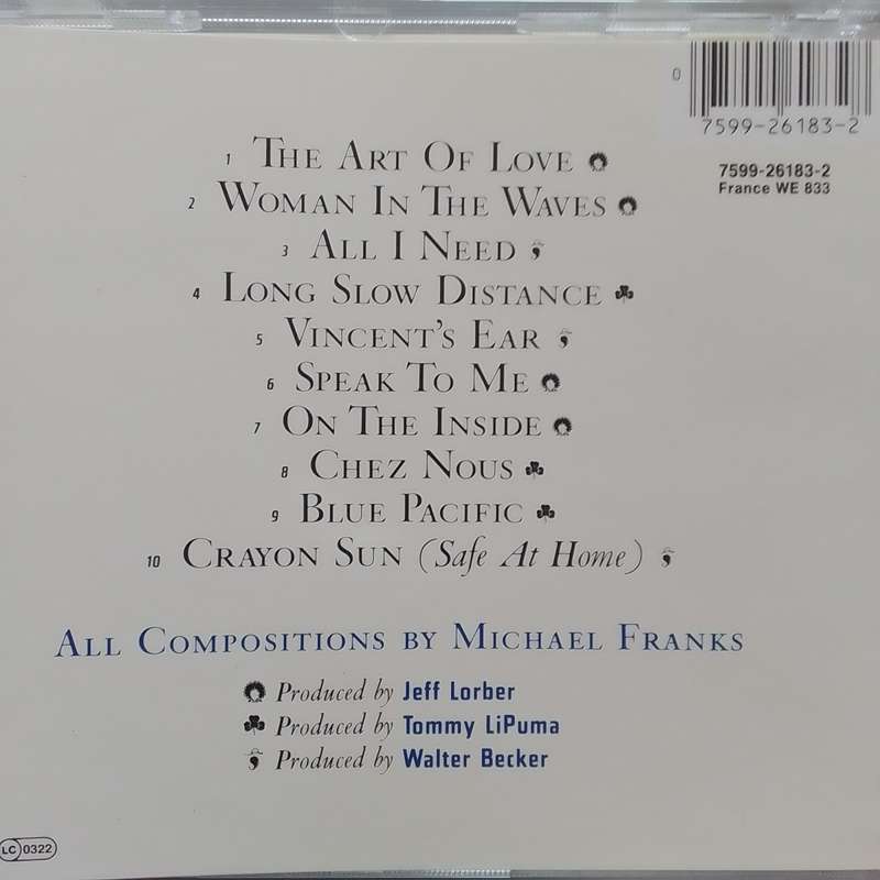 Michael Franks (CD) Blue Pacific