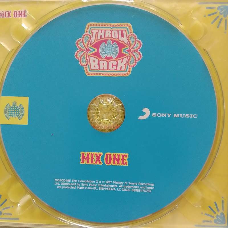 LATINO (CD) Ministry Of Sound - Throw Back - Triple