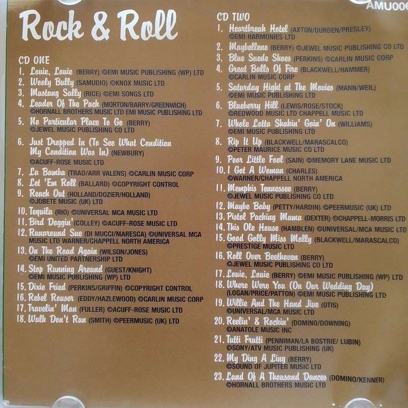 Rock & Roll (CD) Double Compilation