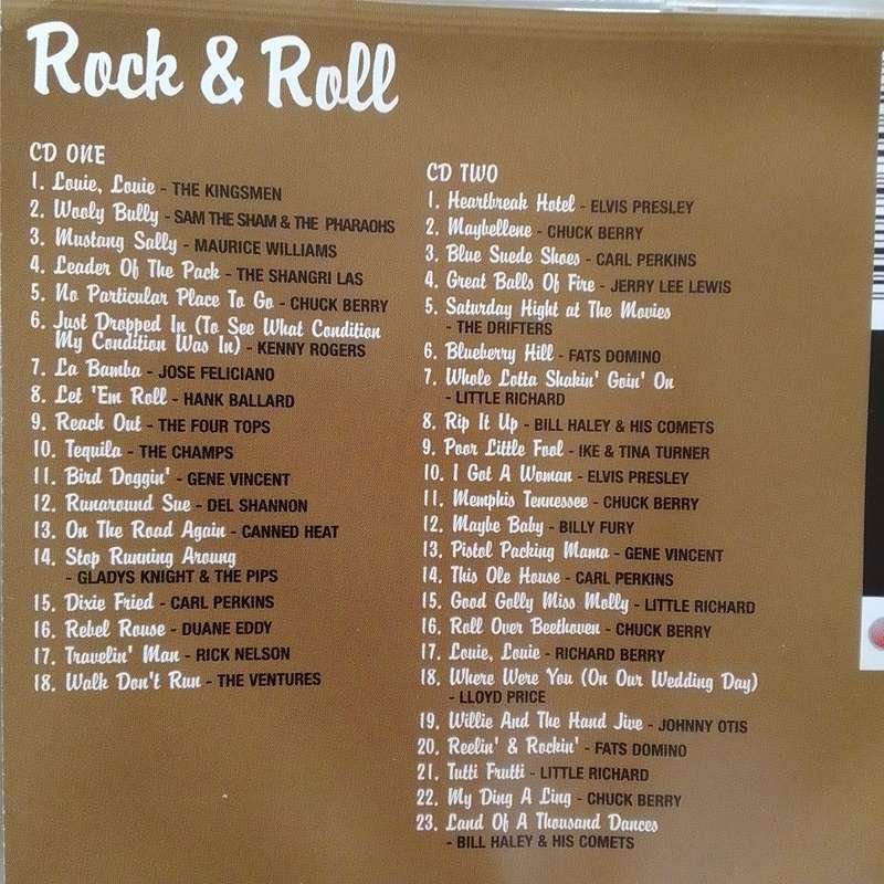 Rock & Roll (CD) Double Compilation
