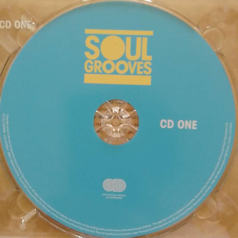 Soul Grooves (CD) Compilation - Triple