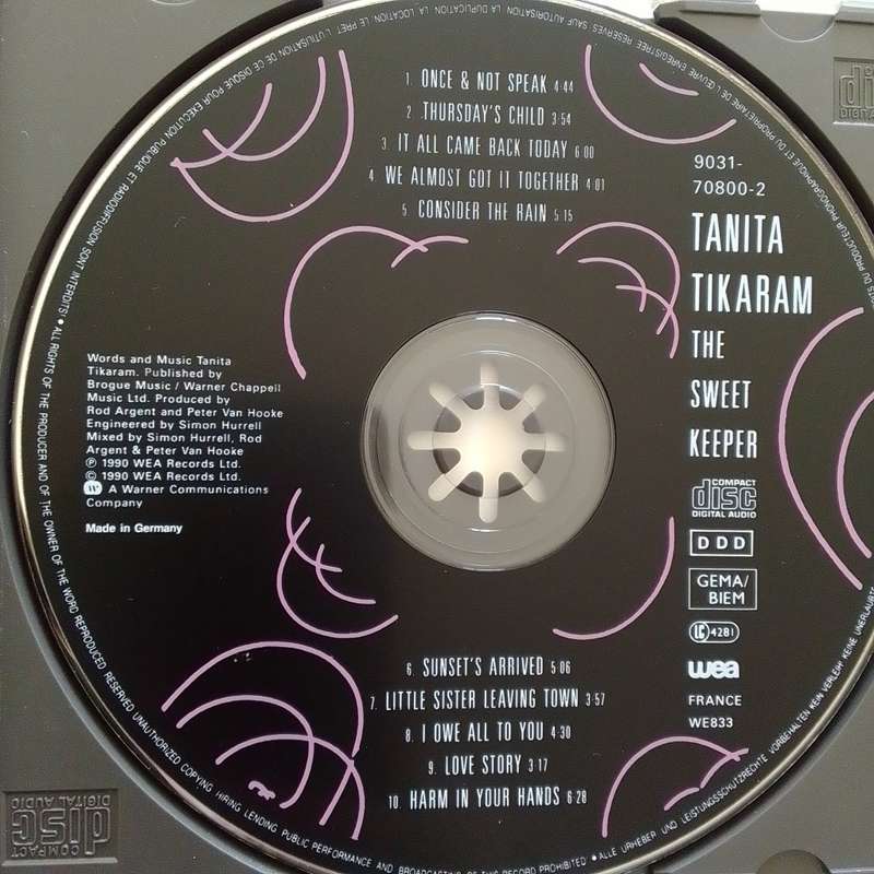 Tanita Tikaram (CD) The Sweet Keeper