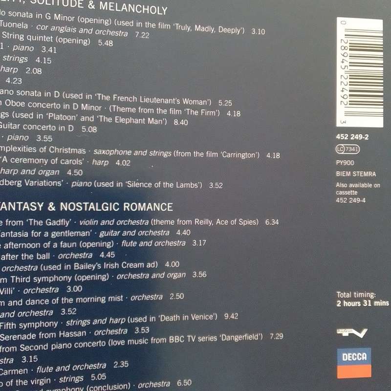 Classic Moods (CD) Double Compilation