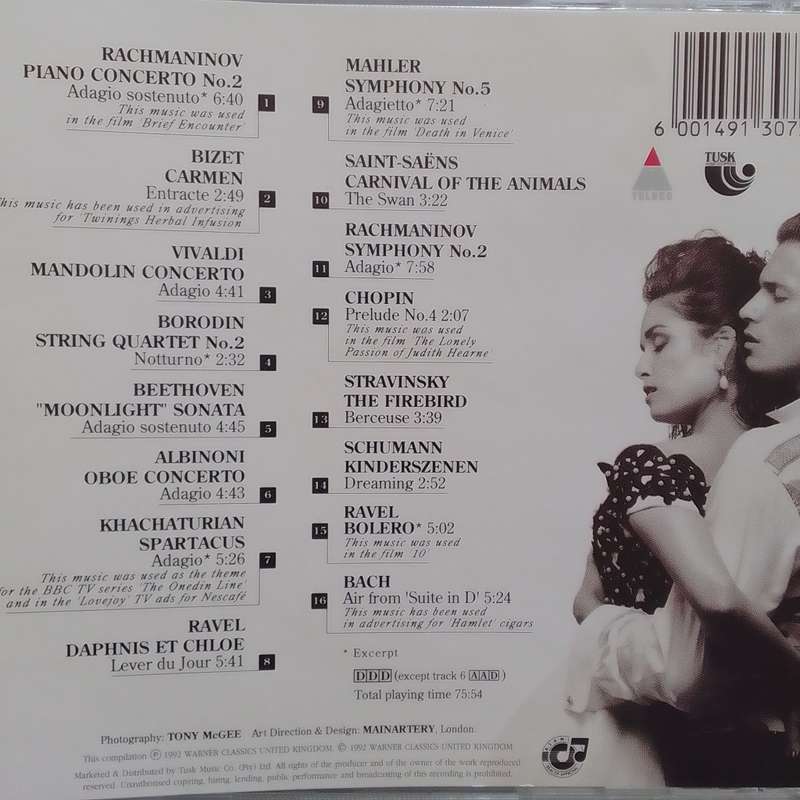 Sensual Classics (CD) Compilation