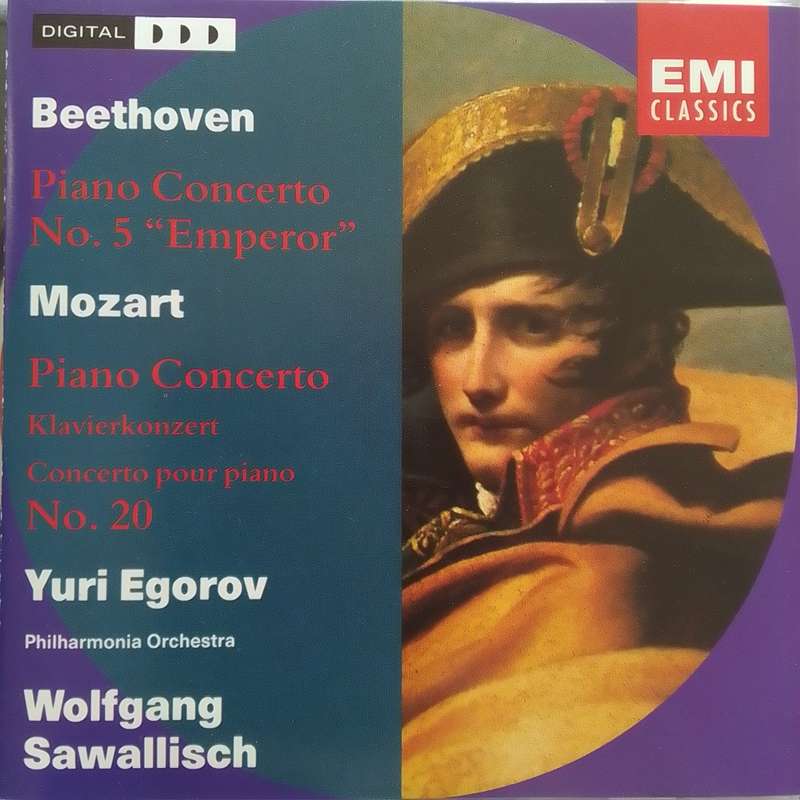Beethoven/Mozart (CD) Piano Concerto 5/Piano Concerto 20