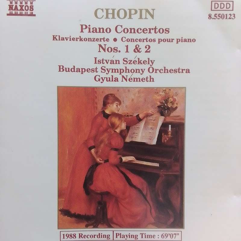 Chopin (CD) Piano Concertos Nos. 1 & 2