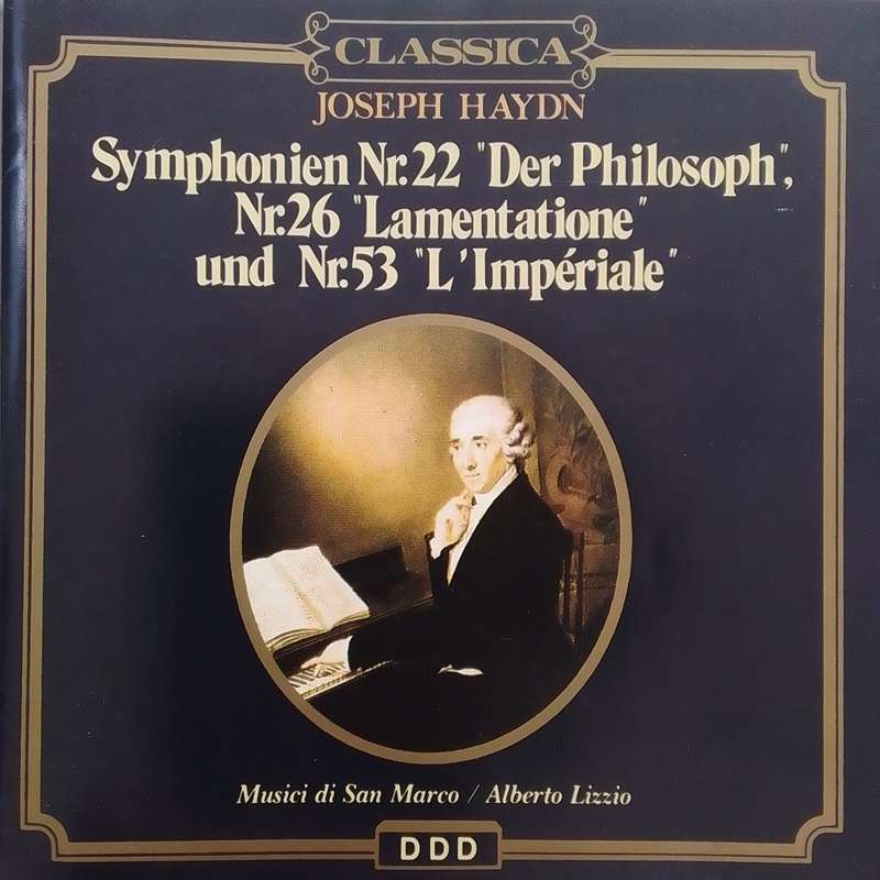 Haydn (CD) Symphony Nos. 22/26/53