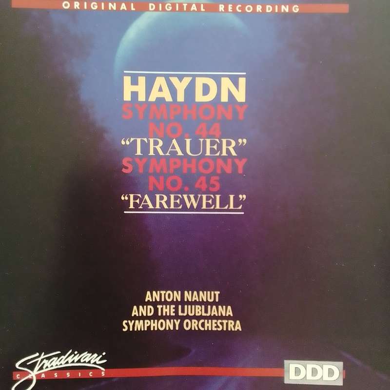 Haydn (CD) Symphony Nos. 44 & 45