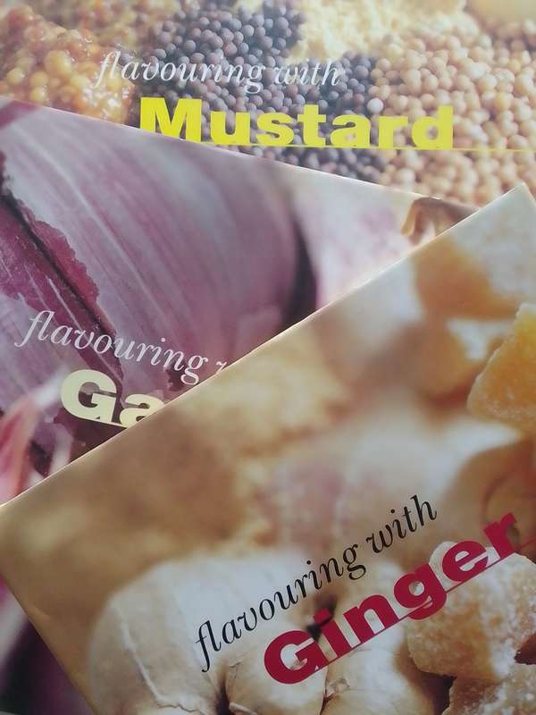 Flavouring With Garlic, Ginger & Mustard (Hard Cover) Set of 3