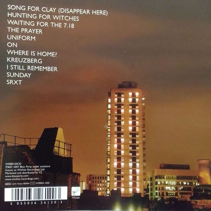 Bloc Party (CD) A Weekend In The City